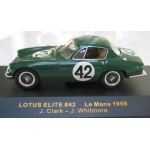 IXO Lotus Elite #42  green Lemans 1959 1/43